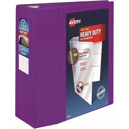 Avery Binder, View, Hd, Ezd, 5in., Pe AVE79816