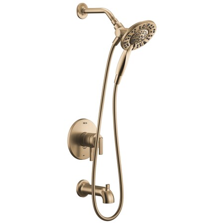 Delta Altado Monitor 17 Series Tub & Shower Trim With In2Ition In Champagne Bronze T17442-CZ-I
