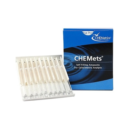 Chemetrics Single Parameter Refill, 4 1/4 in H, PK30 R-1501