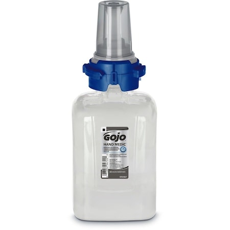 Gojo Skin Conditioner, Hand Medic Series, Cartridge, 685 mL, Liquid, Fragrance Free, 4 PK 8745-04