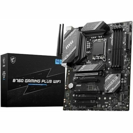 Msi B760 GAMING PLUS WIFI Gaming Desktop Motherboard - Intel B760 Chipset - Socket LGA-1700 - ATX B760GPWIFI