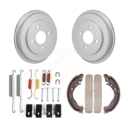 Transit Auto Rear Coated Brake Drum Shoes Spring Kit For Honda Fit KGN-100191