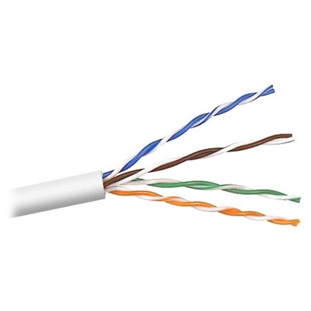 Belkin Bulk Cable - Bare Wire - Bare Wire - Unshielded Twisted Pair (Utp) - A7J304-1000-WHT