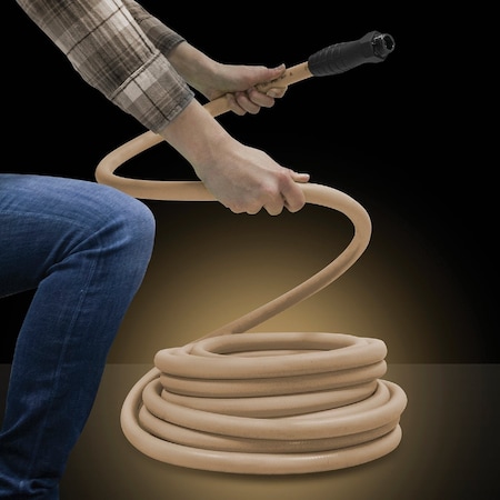 Flexzilla Colors 5/8'' Dia. x 50 Ft. L. Drinking Water Safe Garden Hose with SwivelGrip Connections HFZC550BRS