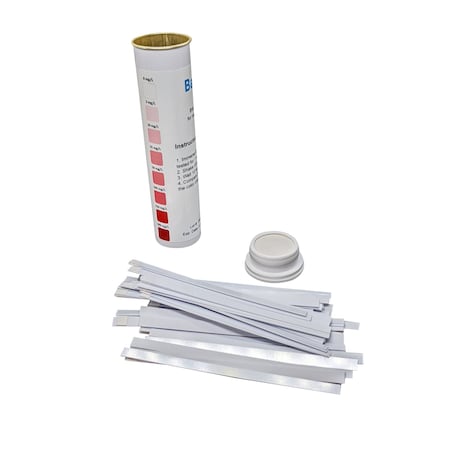 Bartovation Iron Test Strips for Measuring Fe2+ (Ferrous) in Water, 0-500 ppm [Vial of 50 Strips] JWQ13V50