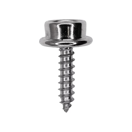 Auveco Stainless Steel Screw Stud Fastener #8 x 5/8in, 50PK 14834
