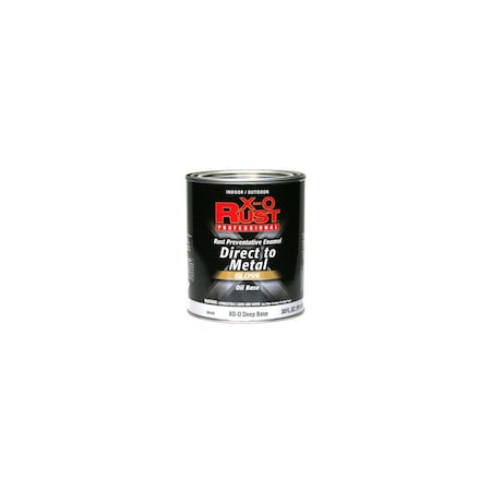 True Value X-O Rust Premium Anti-Rust Oil-Base Enamel, Deep Base Gloss, 1 Qt. XOD-QT