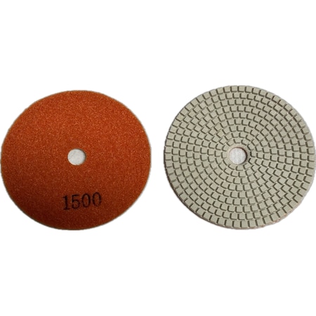 Vantage Product Flexible Risen Bond Dry Polishing Pad, Concrete Finishing, 5'' R-FB51500