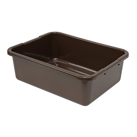 Quantum Storage Systems BUS/UTILITY TUB 21in x 15in x 7in PP BROWN FSB-21157RBN