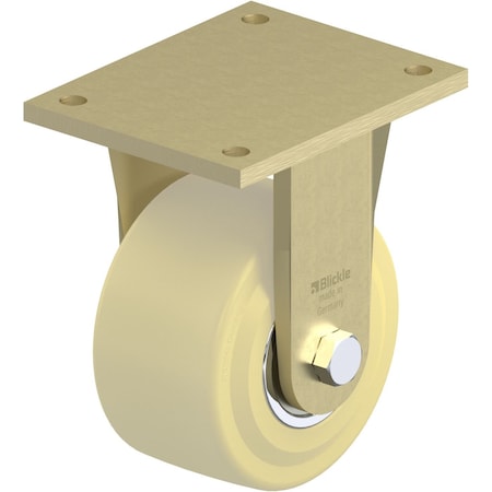 Blickle Rgd Plate Caster, Nylon, 5-7/8", 6600 lb. BS-GSPO 152K-35