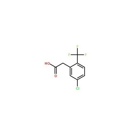 Ak Scientific 5-Chloro-2-(trifluoromethyl)phenylacetic acid (250mg), CAS 261763-25-1 2268AB-250mg