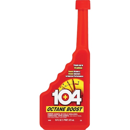 104+ 16 Fl. Oz. Octane Boost Gas Treatment 10406