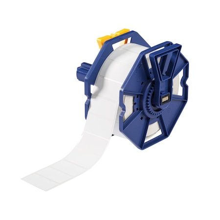 Brady Chemical Resistant Polypropylene Labels for J7300 1in H x 1.9in W 1000RL J-156-7425J