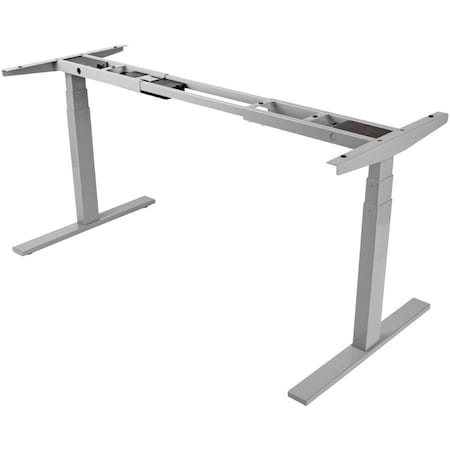 Tripp Lite Sit Stand Adjustable Electric Desk Base for Standing Desk Gray WWBASE-GY