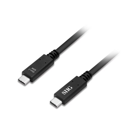 Betterbattery 1m 60W USB 3.1 Type-C Gen 2 Cable - Black BE3472504