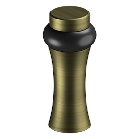 Deltana 3-1/2 Universal Decorative Floor Bumper Antique Brass Finish UFBD3505U5