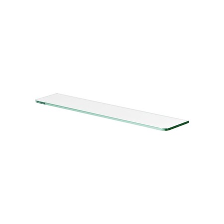 Dolle 0.31 in. H X 23.6 in. W X 4.7 in. D Clear Glass Shelf Board 30302