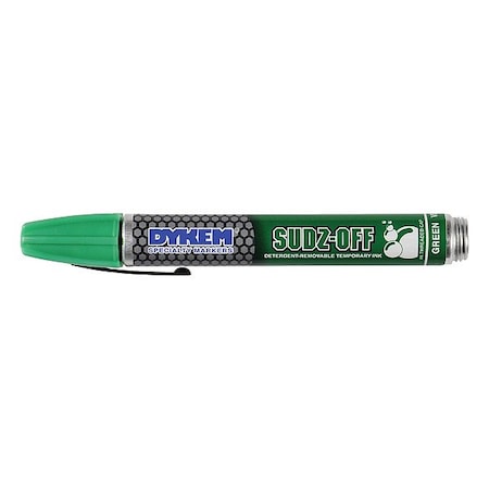 Dykem Ink Industrial Marker, Green, Bullet 44371