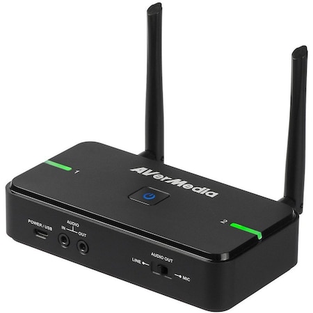 Avervision AVerMedia Wireless Microphone and Receiver. TAA and NDAA Compliant - Wireless AW315S