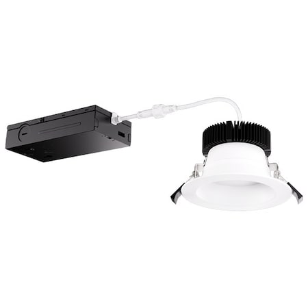 Elco Lighting 4in LED High Lumen Round Reflector Insert, 5-CCT Switch, White ERT475CT5DHW