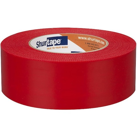 Shurtape Film Tape, Red, 60 yd L, 1-7/8 in W 104067
