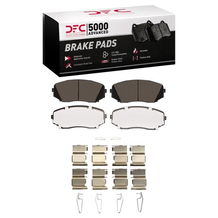 Dfc 5000 Advanced Disc Brake Pad Set,  1551-1258-01