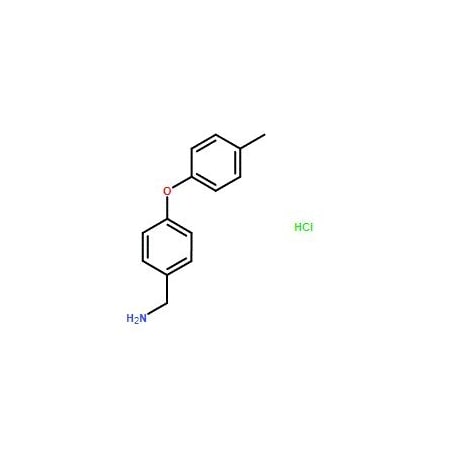 Ak Scientific 4-(4-Methylphenoxy)benzylamine hydrochloride (5g), CAS 262862-66-8 5464AH-5g