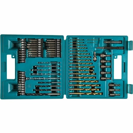 Makita Metric Drill and Screw Bit Set, 75pc B-49373