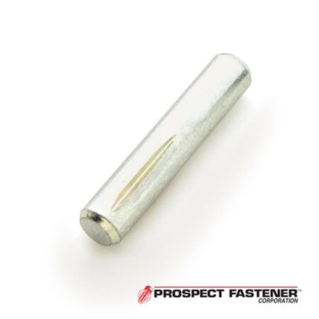 Driv-Lok .25 in. Dia. .75 in. Long Groove Pin Type H Carbon Steel Zinc Plated 100 Pieces, 25PK GH2500750G2ZN