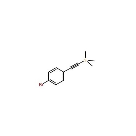 Ak Scientific (4-Bromophenyl)ethynyl)trimethylsilane (1g), CAS 16116-78-2 8155AA-1g