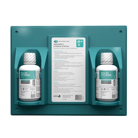 Aero Healthcare NeutraFlush Wall Station 2 Bottle 16oz NFS0162