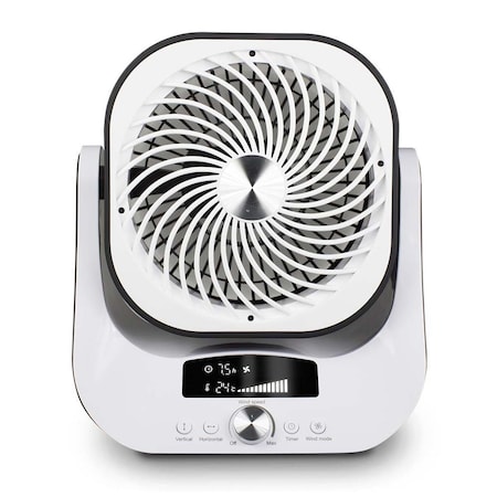 Soleus Air 9 in. Tabletop Digital Display Air Circulator with Remote Control 810850030030