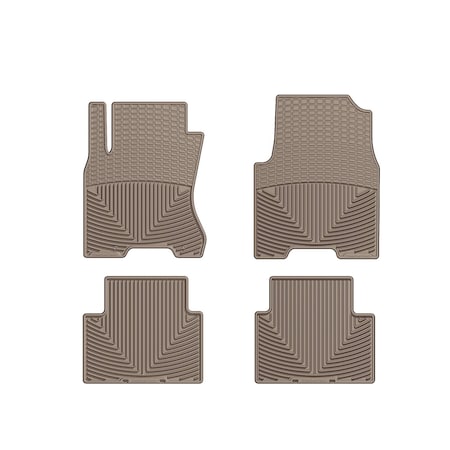 Weathertech Tan, Front and Rear All Weather Floor Mats W216TN-W217TN