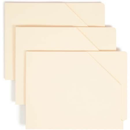 Smead END TAB JACKETS WITH REINFORCED TABS, STRAIGHT TAB, LETTER SIZE, 11-PT MANILA, 100PK 75700