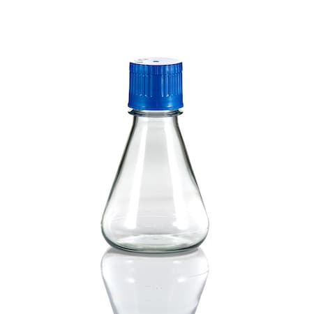 Tri Forest Enterprises RPI Erlenmeyer Flask, Flat Bottom, Optically Clear, Sterile, 250 ml, PC, 12PK 400870-250
