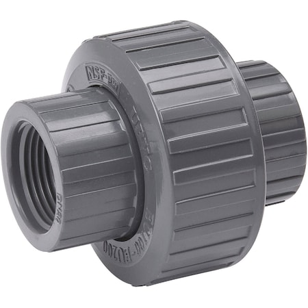 B & K 2'' FIP Threaded Schedule 80 PVC Union 164-108