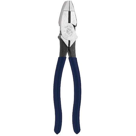 Klein Tools 8 11/16 in Linemans Plier High Leverage, Steel D213-8NE