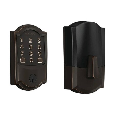 Schlage Residential Deadbolt Locks BE489WBC CAM 716