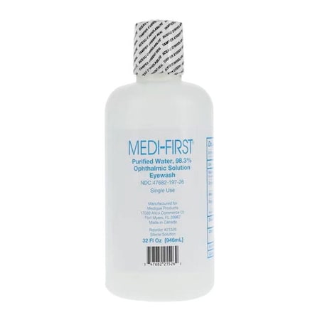 Medi-1St Eye & Skin Wash 98.3%, Solution, 32oz 47682019726