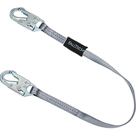 Alexander Andrew FallTech 4 ft. Restraint Lanyard, Single Leg, with 2 Snap Hooks B1917164