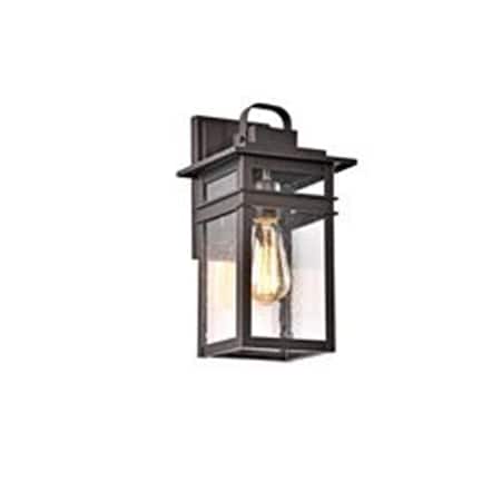Chloe Lighting 13 in. Brian Transitional 1 Light Outdoor Wall Sconce, Rubbed Bronze CH2S299RB13-OD1