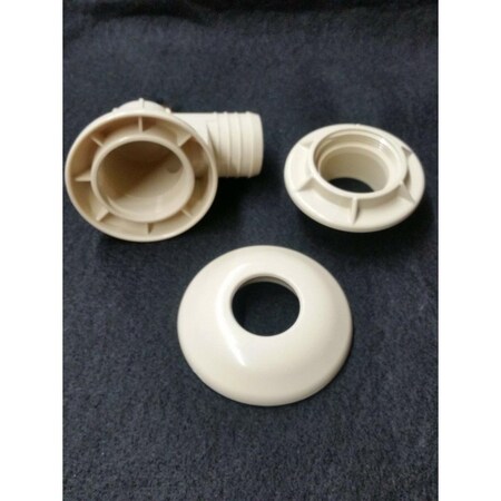 Overtime Return Fitting Adapter, Almond OV2199278