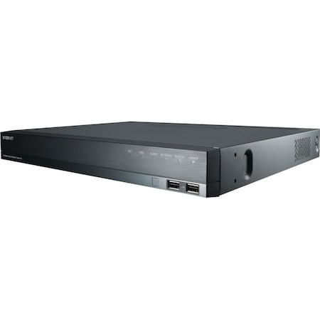 Hanwha Vision 8K NVR INTEL BASED, 2TB RAW, 8 CHANNELS WITH 8 POE/POE+ PORTS POE BUDGET 100W, XRN-820S-2TB