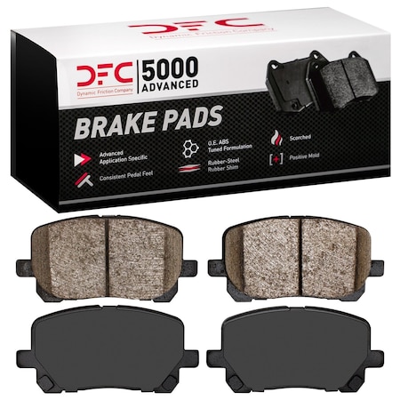 Dfc 5000 Advanced, Disc Brake Pad Set,  1551-0923-00