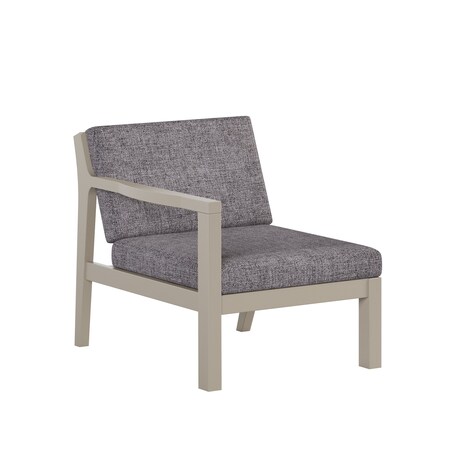 Polybird BREEZE DEEP SEAT SECTIONAL PIECE RIGHT CHAIR        WEATHERWOOD POLYBIRD P102-WW-CASL
