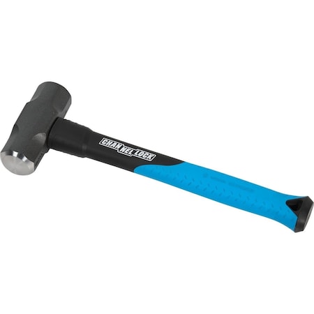 Channellock 4 Lb. Steel Face Engineers/Drilling Hammer with Fiberglass Handle 34990