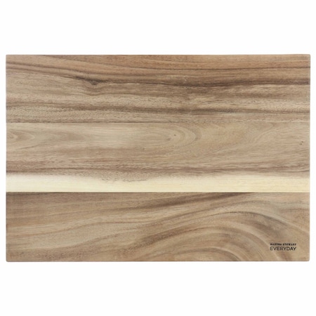 Martha Stewart Everyday Westhaven 18 x 12.6 Inch Rectangle Acacia Wood Cutting Board 64966.01