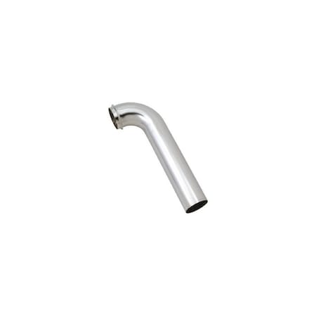 Master Plumber Kitchen Drain Wall Tube, Chrome-Plated Brass, 1.5-In . OD Tube x 7-In. 622-621