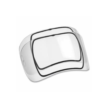 Optrel Front Cover Lens, Clear, 9-7/8 in L x 8-5/8 in W, 2PK 808-5000.210