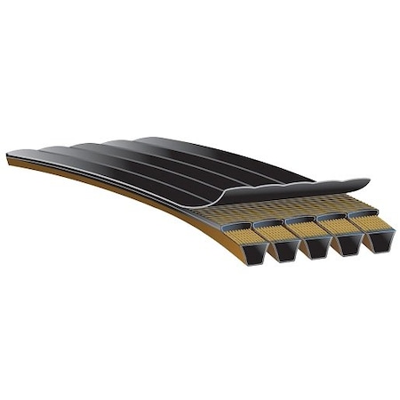 Gates Banded Narrow V-Belt, Predator, 5/8VP2360, 8V, CR, 236 in, 26-mm Top Width 5/8VP2360